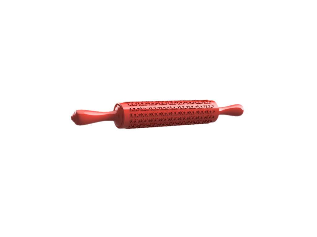 XOXO Embossed Rolling Pin