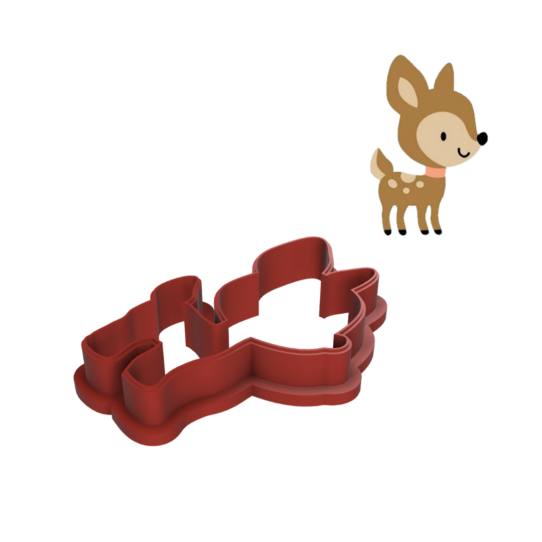 Baby Deer Cookie Cutter