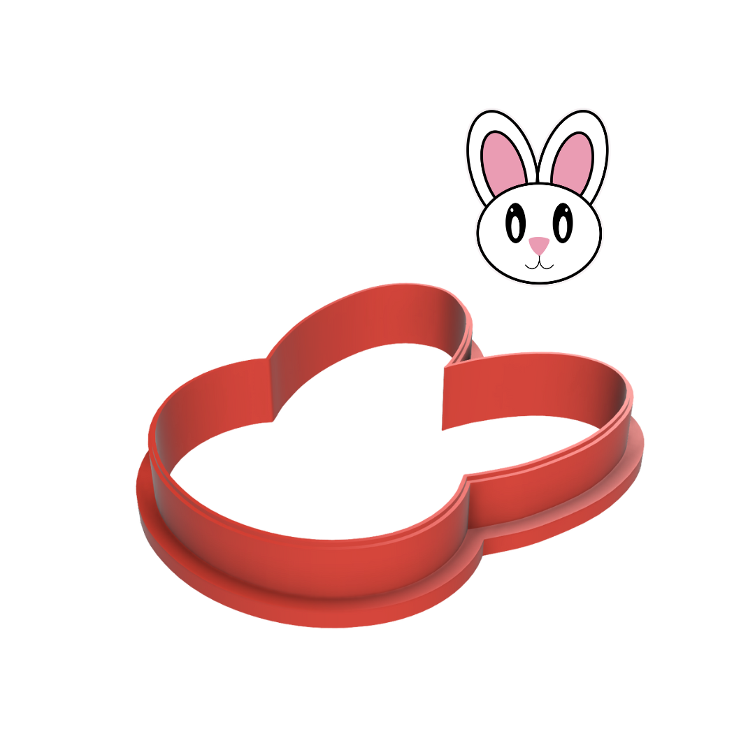 Bunny Face Cookie Cutter
