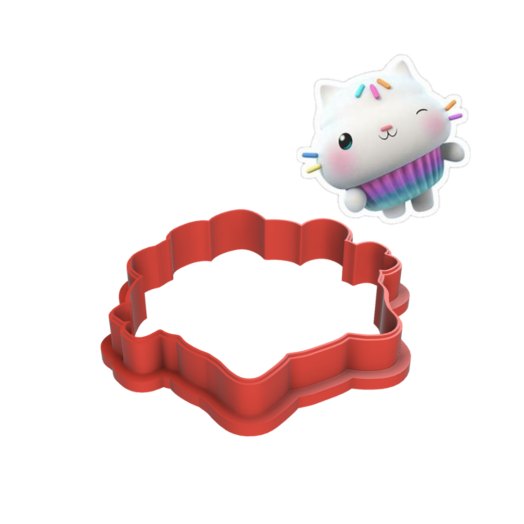 Cakey Cat Cookie Cutter