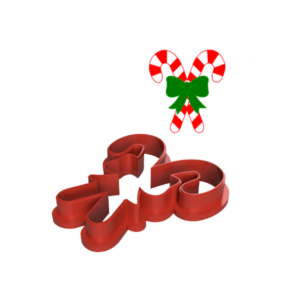 Candy Cane Cookie Cutter