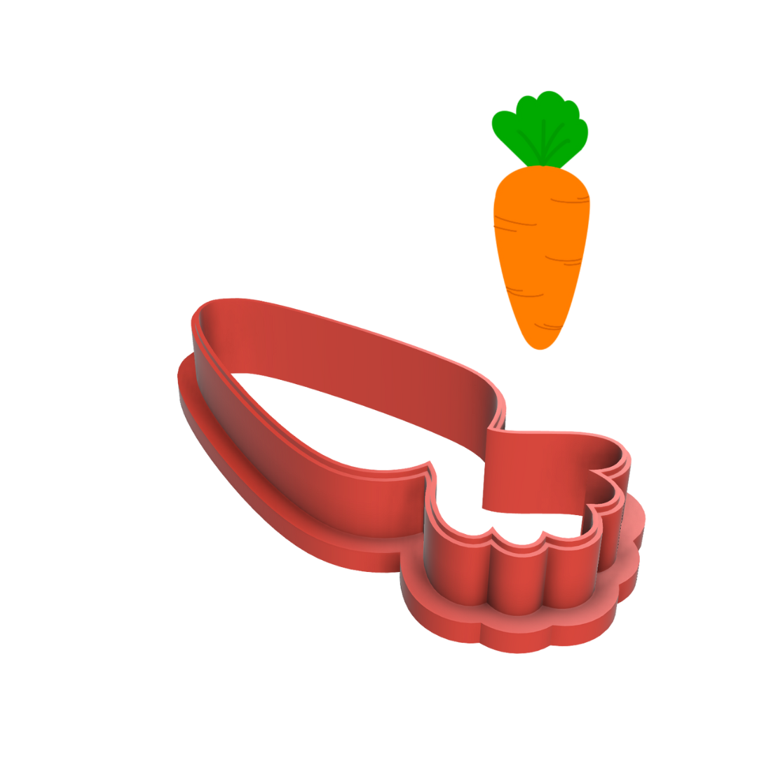 Carrot Cookie Cutter