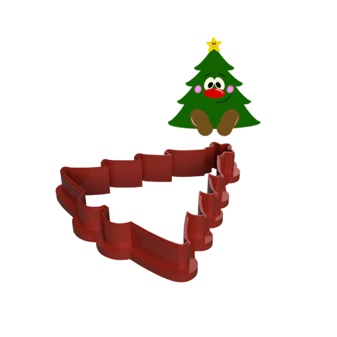 Cute Christmas Tree Cookie Cutter