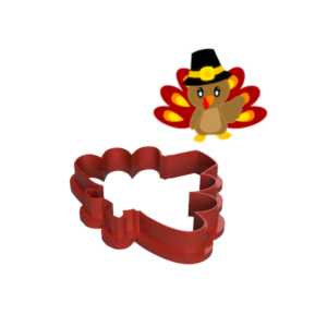 Cute Turkey Cookie Cutter