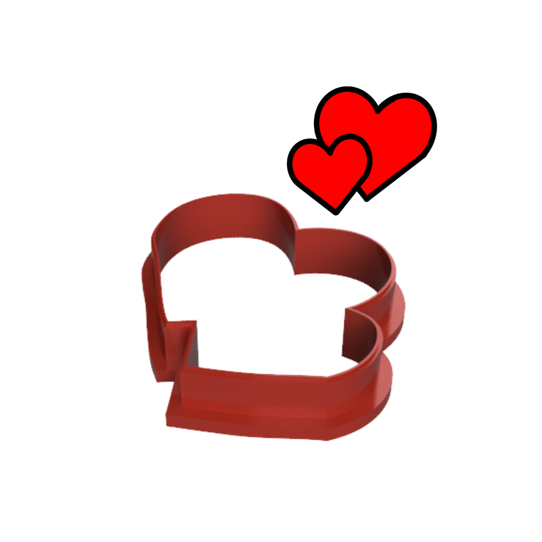 Double Heart Cookie Cutter