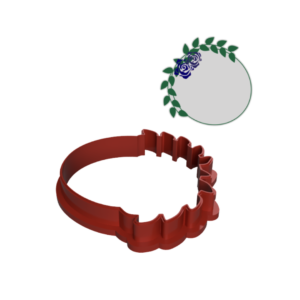 Floral Circle Cookie Cutter