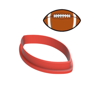 Football Cookie Cutter