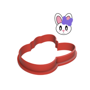 Girl Bunny Cookie Cutter