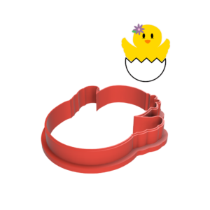 Girl Chick Egg Cookie Cutter