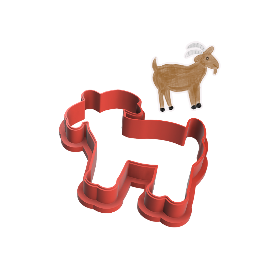 Goat Cookie Cutter