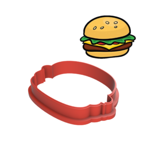 Hamburger Cookie Cutter