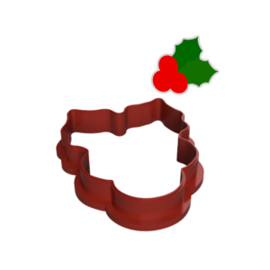 Holly Cookie Cutter