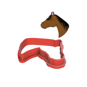Horse Head Cookie Cutter