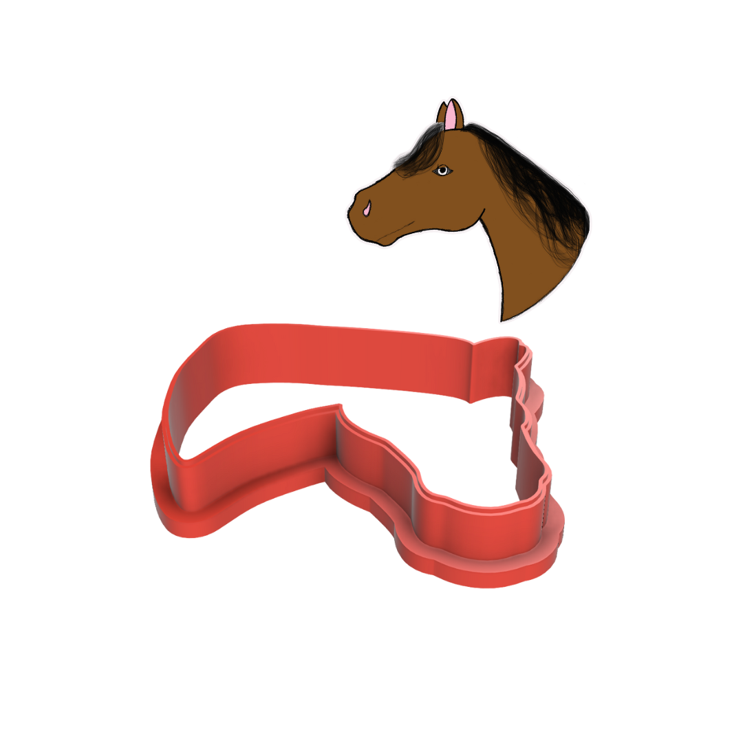 Horse Head Cookie Cutter