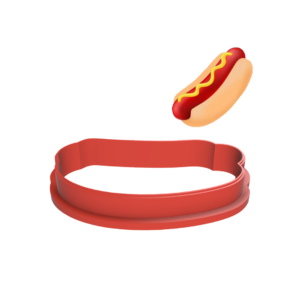 Hotdog Cookie Cutter