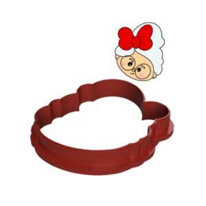 Mrs Claus Cookie Cutter
