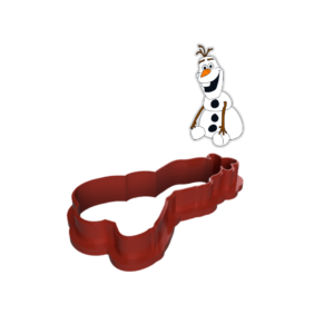 Goofy Snowman Cookie Cutter