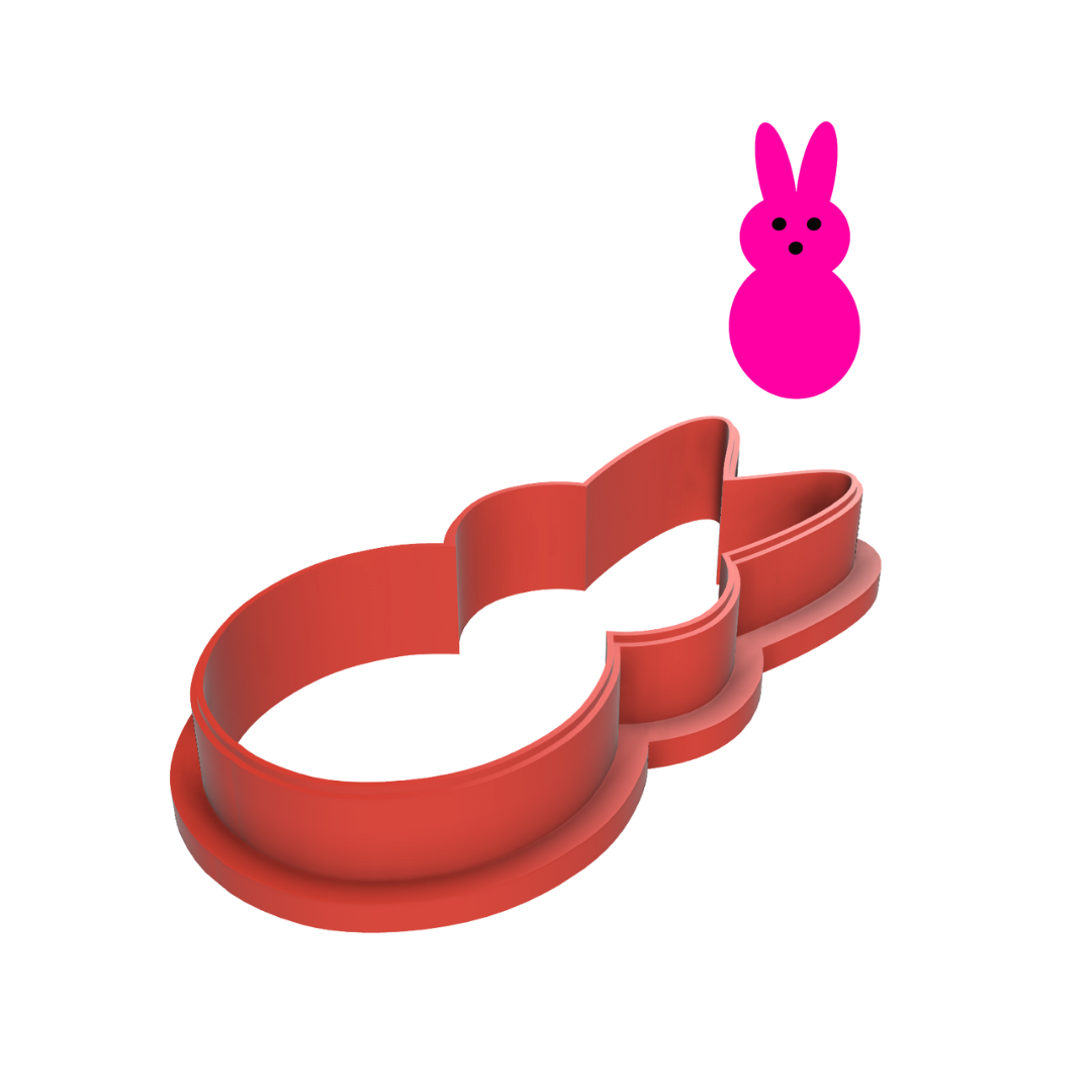 Peep Bunny Cookie Cutter