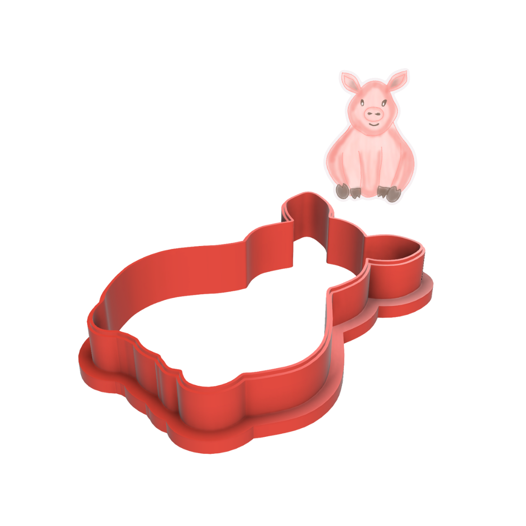 Pig Cookie Cutter