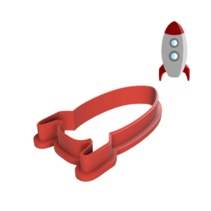 Rocket Ship Cookie Cutter