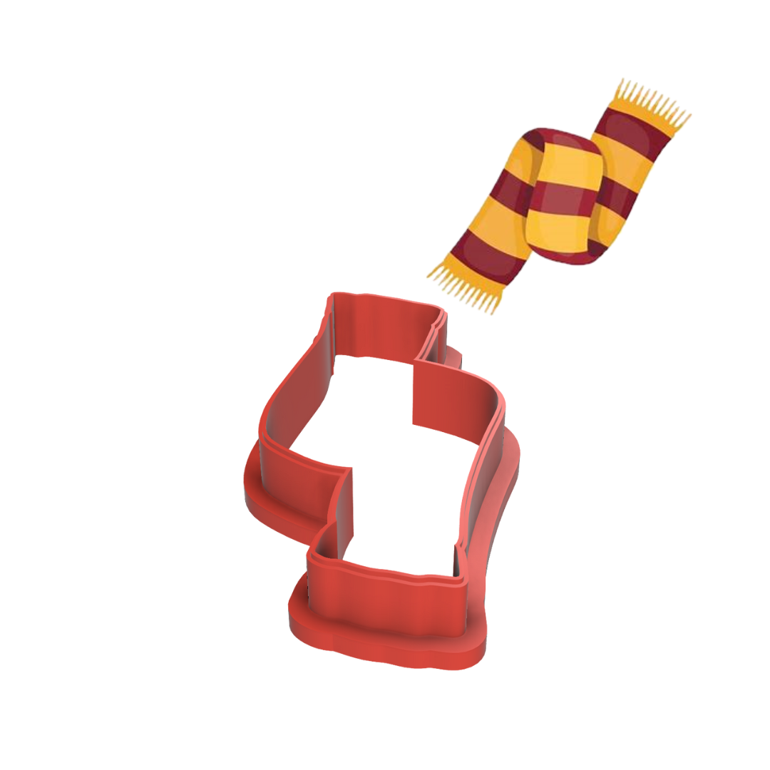 Scarf Cookie Cutter
