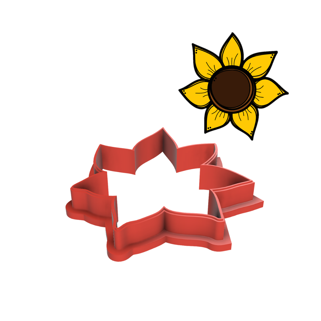 Sunflower Cookie Cutter