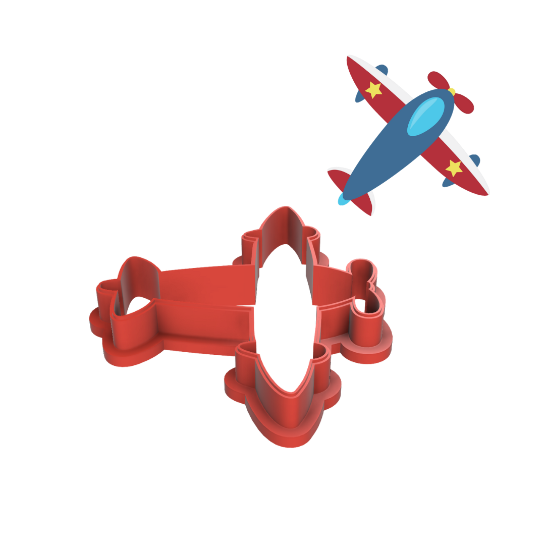Toy Airplane Cookie Cutter