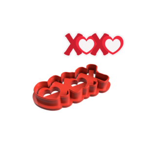 XOXO Cookie Cutter