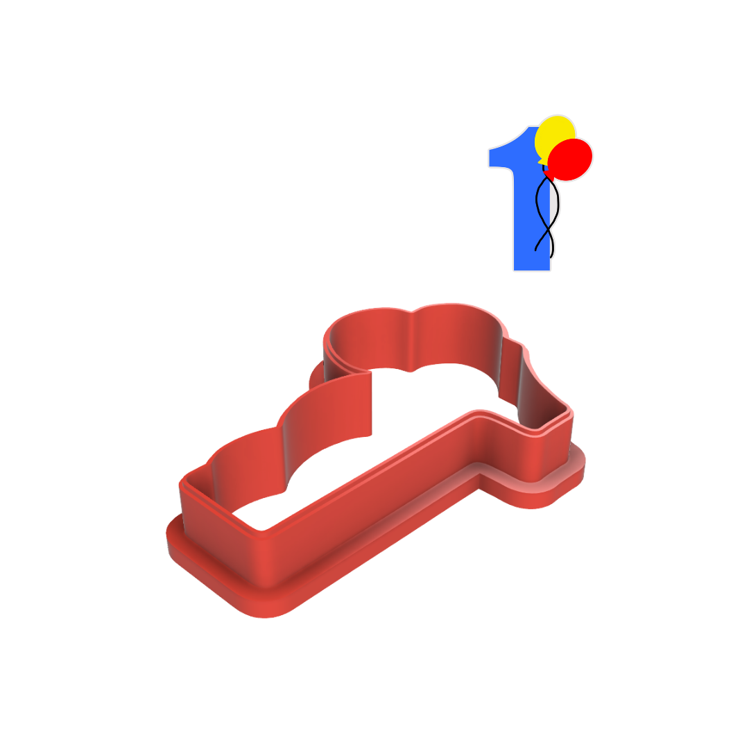 Birthday One Cookie Cutter