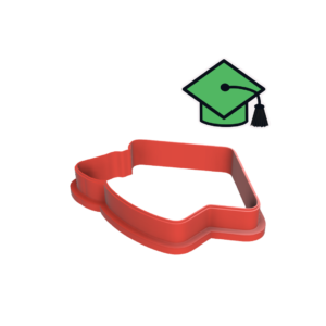 Graduation Cap Cookie Cutter