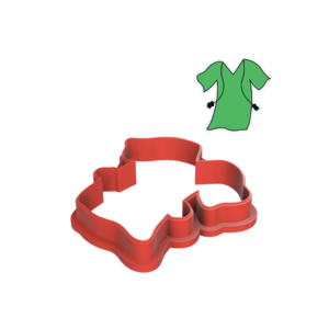 Graduation Gown Cookie Cutter