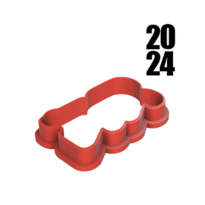 Vertical 2024 Cookie Cutter