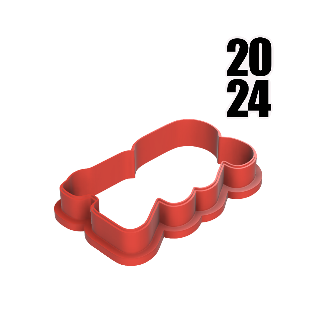 Vertical 2024 Cookie Cutter