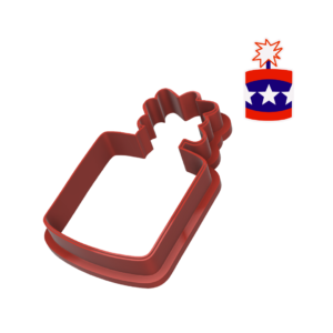 4th July Firecracker Cookie Cutter
