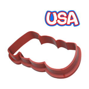 4th July USA Letters Cookie Cutter