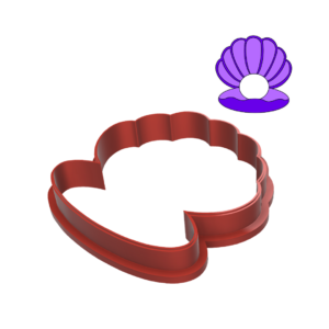 Oyster Shell Cookie Cutter