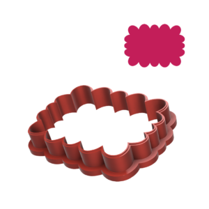 Rectangle Banner Cookie Cutter