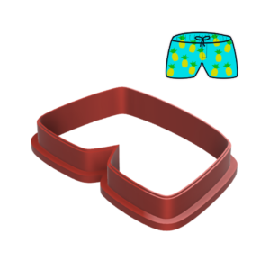 Swim Trunks Cookie Cutter