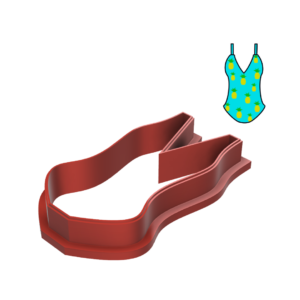 Swimsuit Cookie Cutter