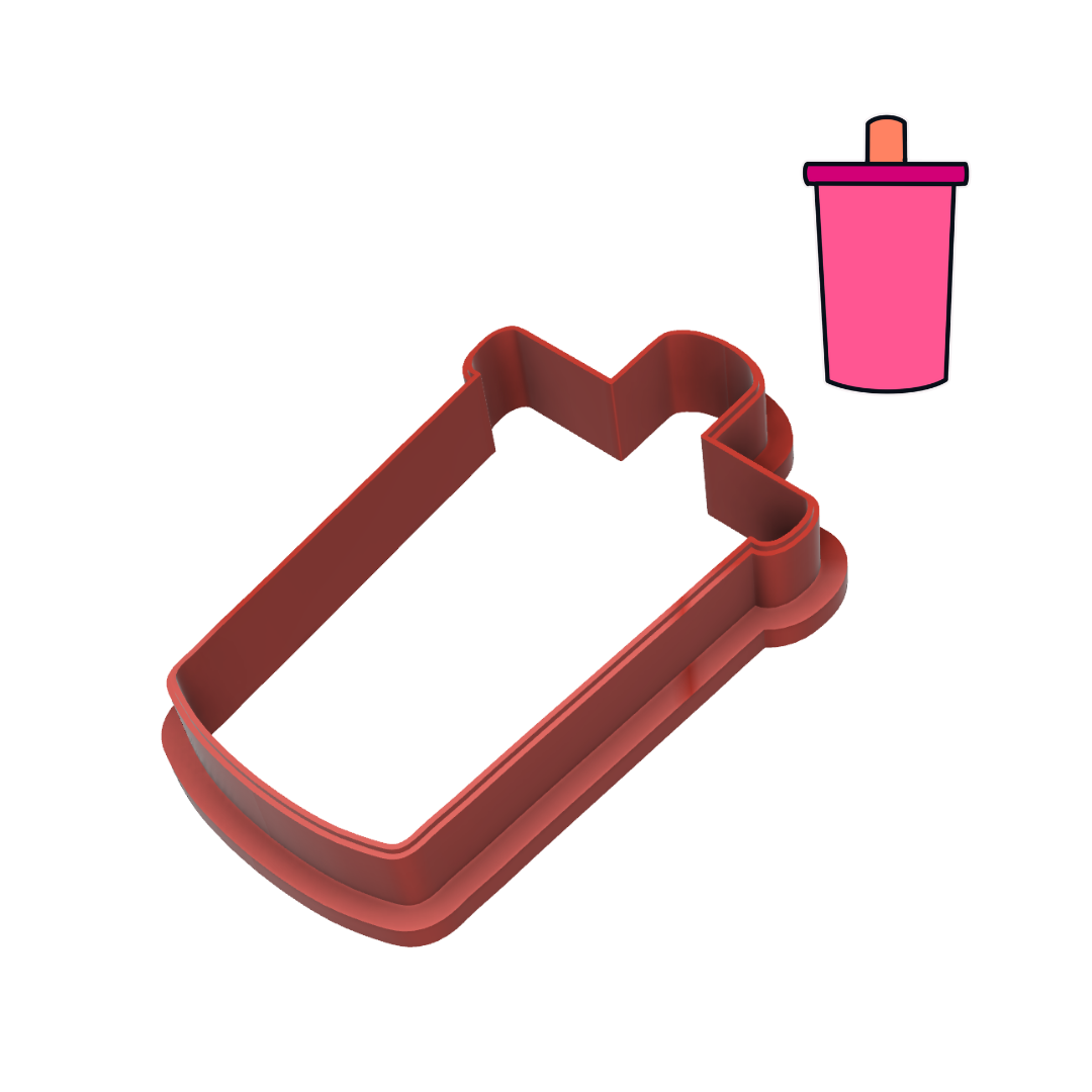 Drink Tumbler Cookie Cutter