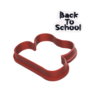 Back to School Logo Cookie Cutter