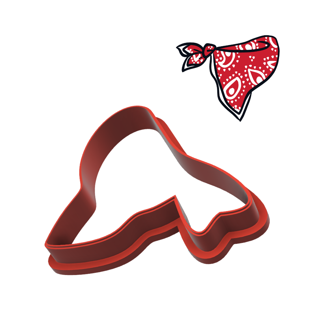 Bandana Cookie Cutter