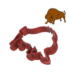 Bison Cookie Cutter