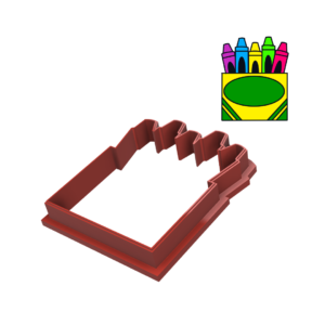 Box of Crayons Cookie Cutter