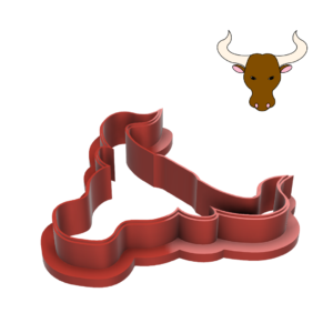Bull Head Cookie Cutter
