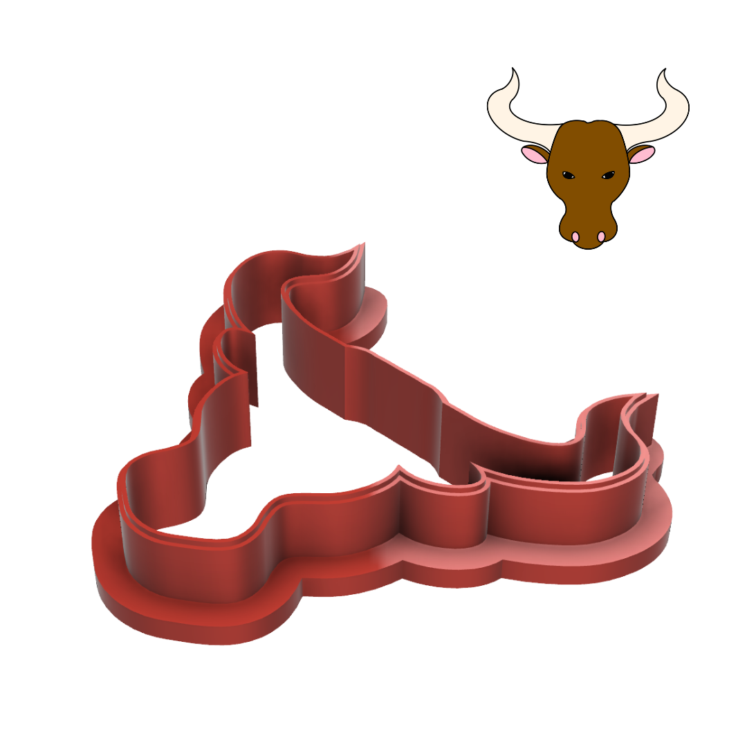 Bull Head Cookie Cutter