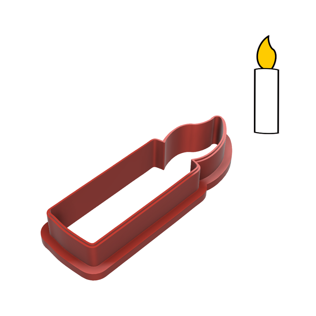 Candle Cookie Cutter