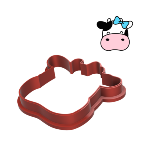 Cow Face Cookie Cutter