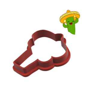 Fiesta Cactus Cookie Cutter