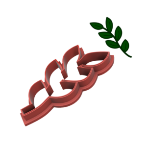 Hibiscus Branch Cookie Cutter